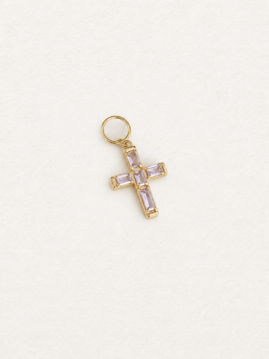 Cross – Pendentif en améthyste