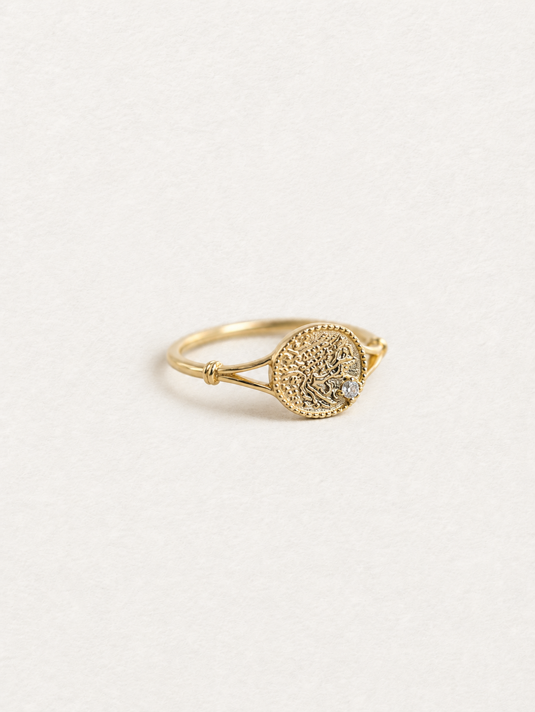 Roman Cameo – Bague médaille