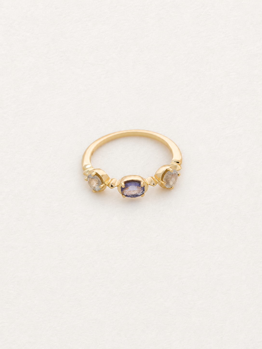 Bonbon – Bague en labradorite
