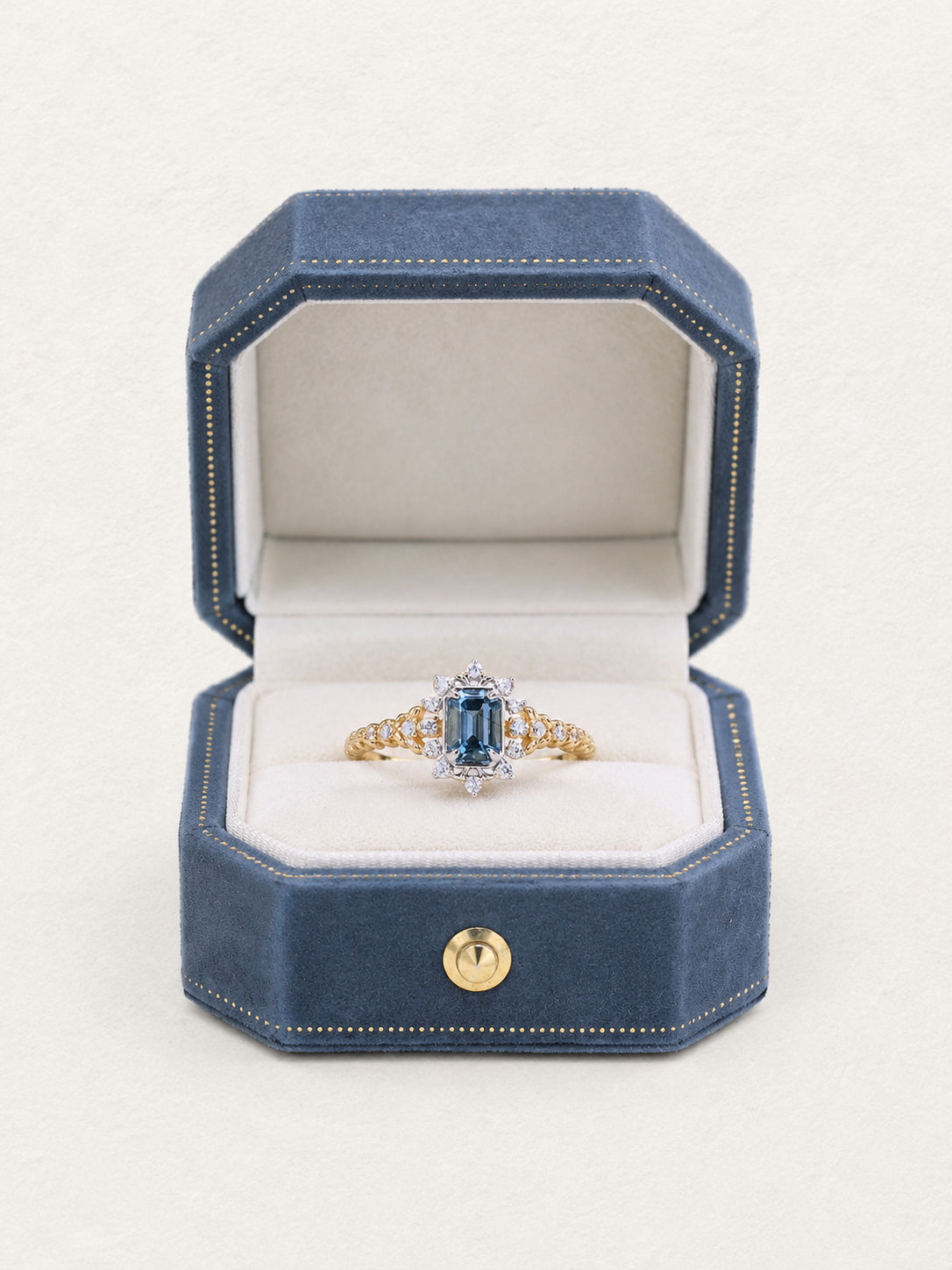 London Blue Topaz Ring Christmas Limited Edition