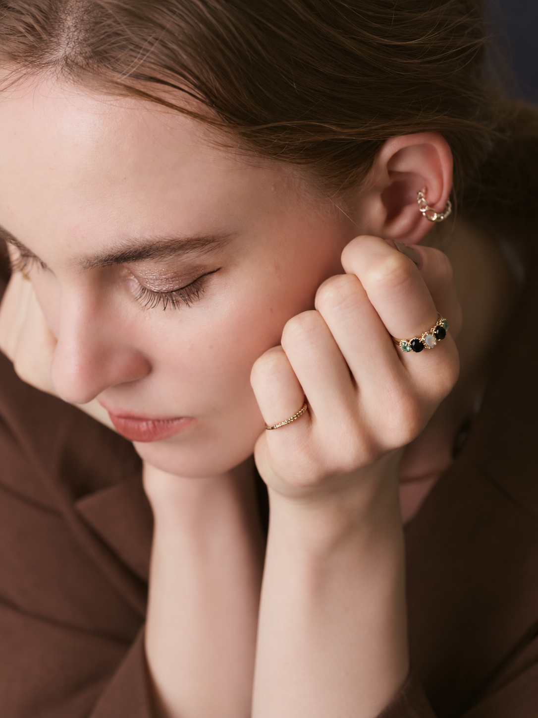 Bonbon – Bague en agate, édition limitée de Noël