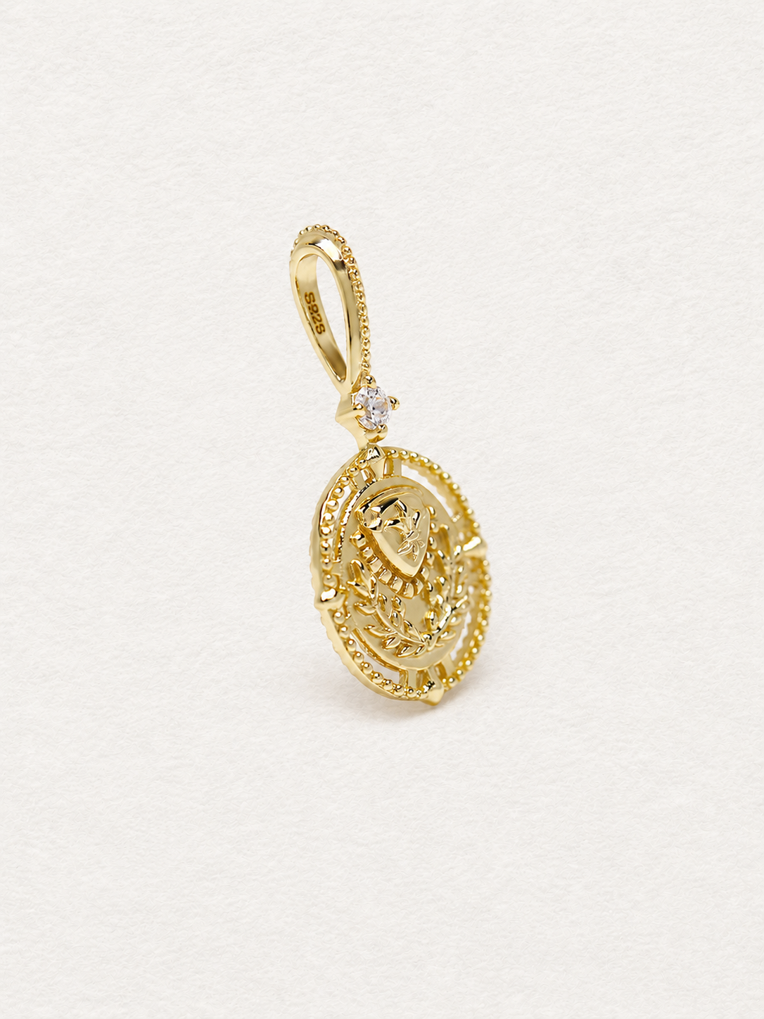 Reversible Medallion Pendant