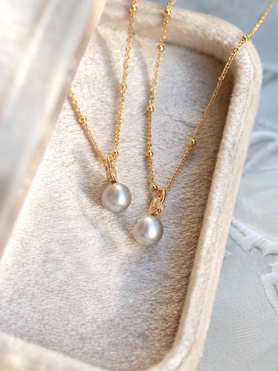 Gray Pearl Pendant