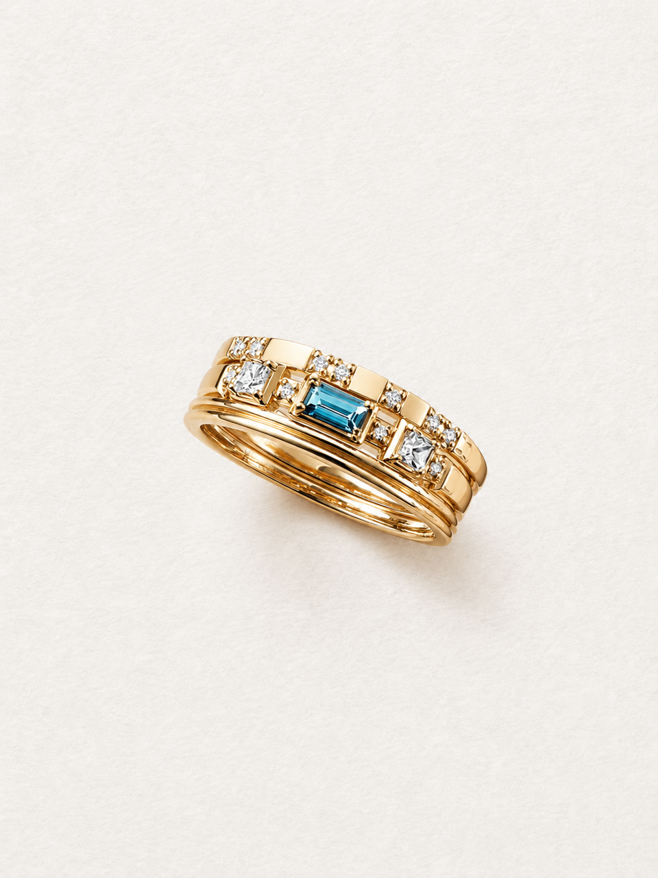 Blue Topaz Rings