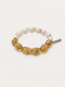 Golden Halo ——Brazilian Citrine & Pearl Bracelet