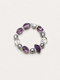 Violet Eclipse —— Amethyst Pearl Bracelet