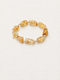 Amber Light —— Brazilian Citrine Pearl Bracelet