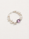 Violet Bloom —— Amethyst & Keshi Pearl Bracelet