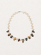 Earthbound Glow —— Tiger Eye & Pearl Necklace