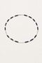 Midnight Current — Lapis Lazuli & Pearl Necklace