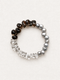 LUMERUNE Terra Smoky Quartz Bracelet With Gray Pearl and Clear Quartz — smoky quartz, clear quartz and gray pearls