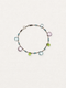 LUMERUNE Dewdrop Multi-Gemstone Drop Bracelet — blue topaz, amethyst and peridot drops