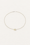 LUMERUNE Garden Pearl Necklace With Citrine and Peridot — delicate pearls with citrine and peridot accents