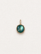 LUMERUNE Moonveil Malachite Pendant With Labradorite Reversible — reversible labradorite and green malachite