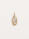 Tulip Prehnite Pendant With Rose Quartz Reversible