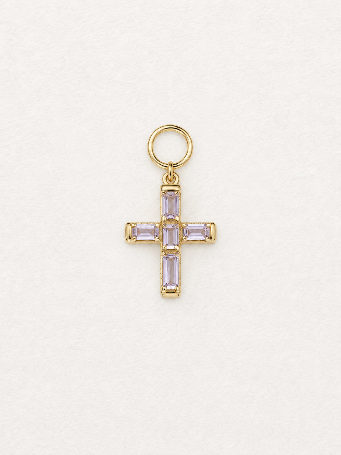 Cross Amethyst Pendant