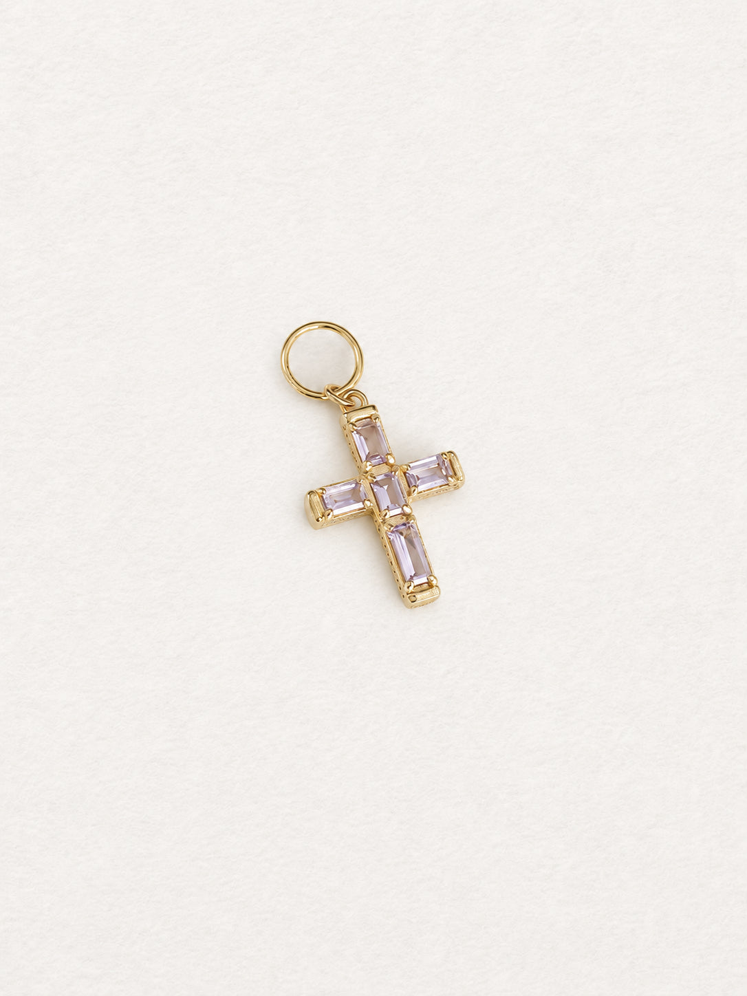 Cross Amethyst Pendant