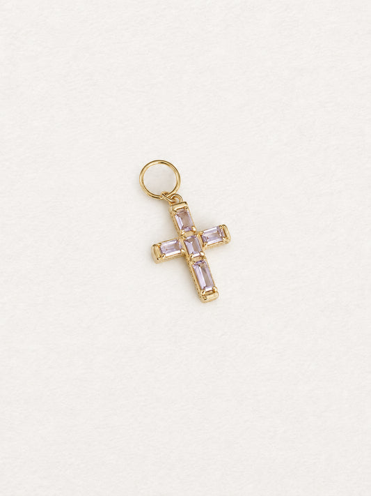 Cross Amethyst Pendant