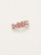 Gem Trio Garnet Ring Set