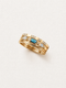 Gem Trio London Blue Topaz Ring Set