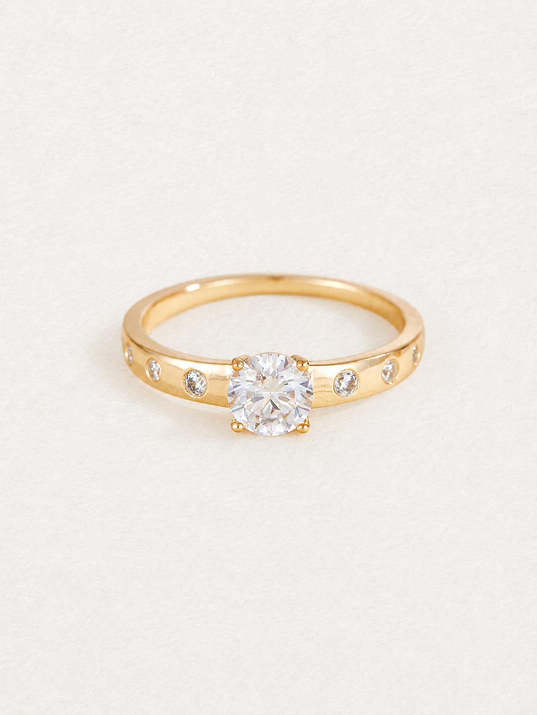 Classic Solitaire CZ Ring