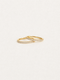 Starlight Pavé White Zircon Ring