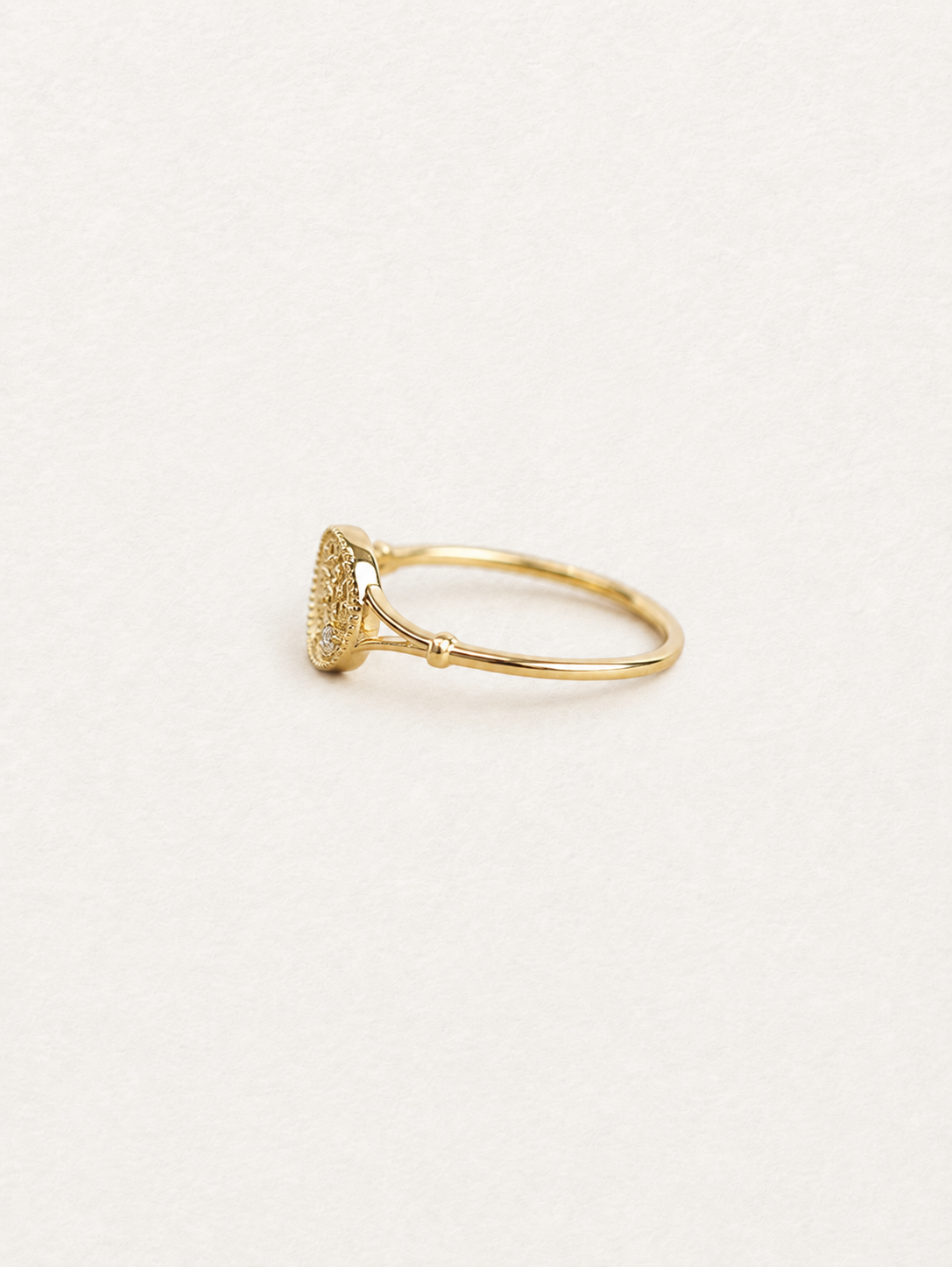 Roman Cameo – Bague médaille