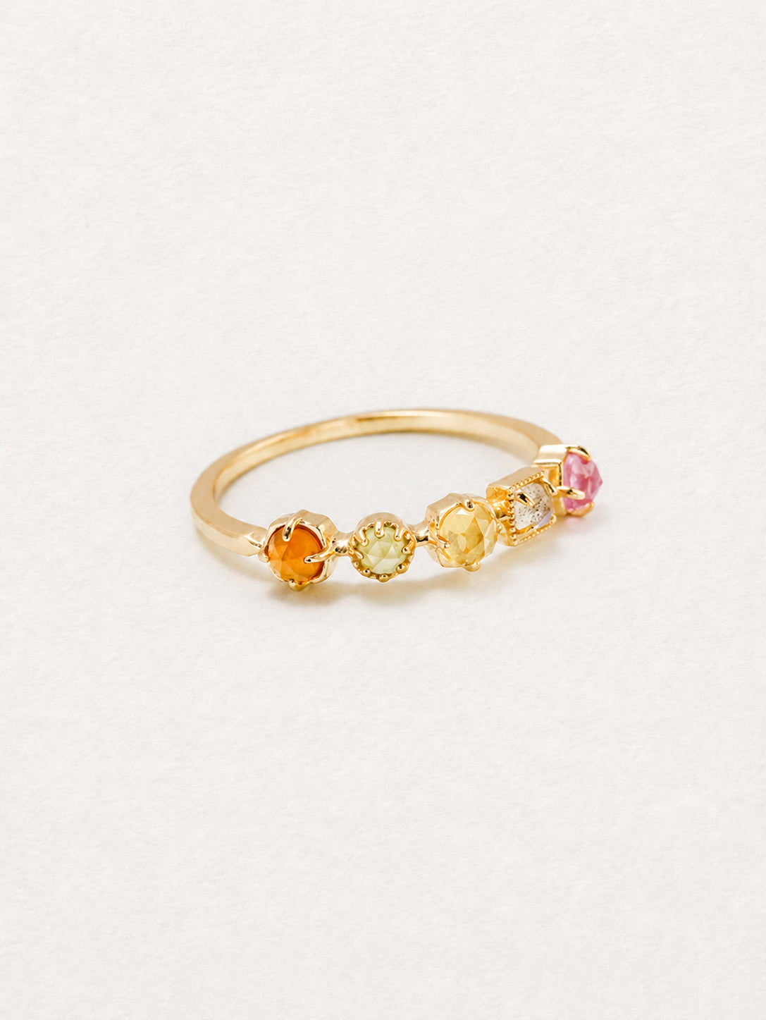 Bonbon Natural Multi-Gemstone Ring