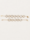 Bonbon Clear Quartz Multi-Cut Bracelet