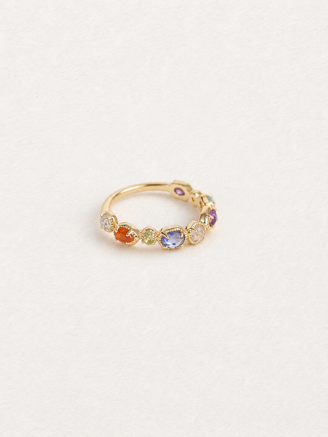 Bonbon Infinity – Bague en pierres gemmes, édition limitée de Noël