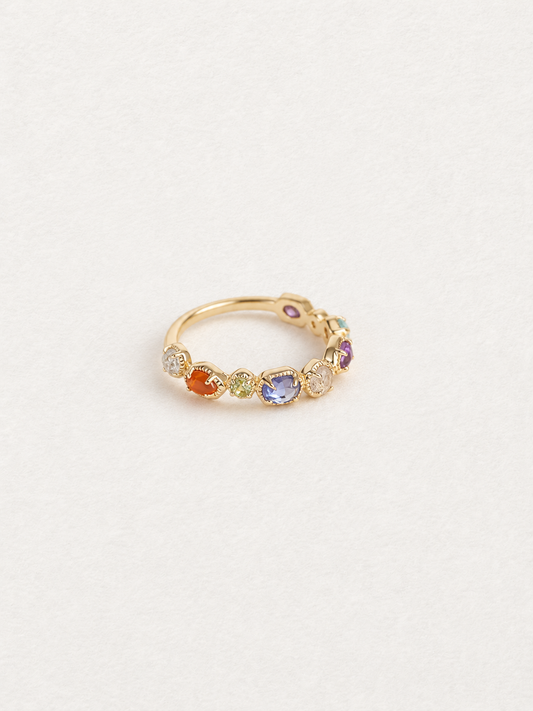 Bonbon Infinity – Bague en pierres gemmes, édition limitée de Noël