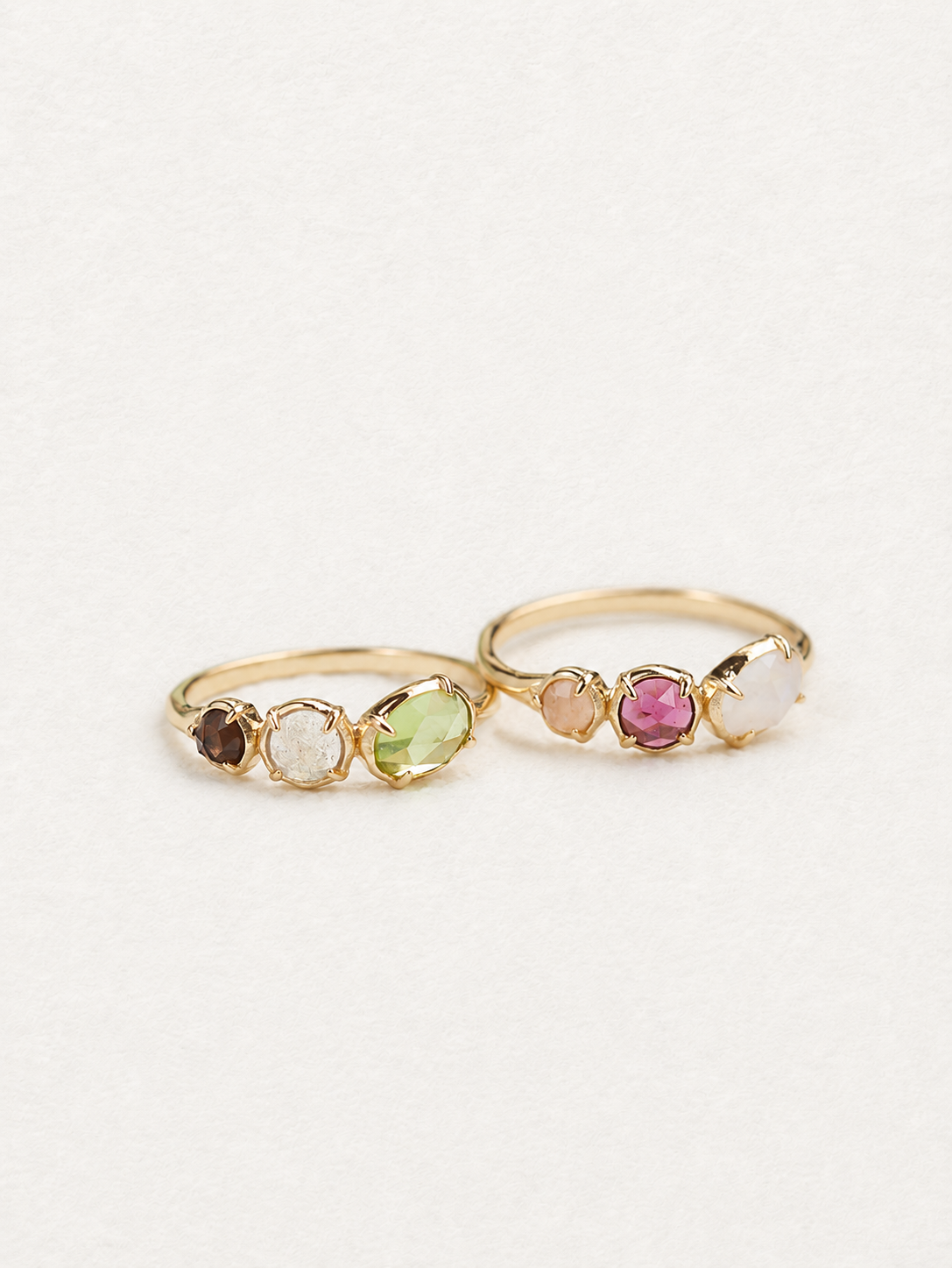 Bonbon Moonlight – Bague en pierres gemmes