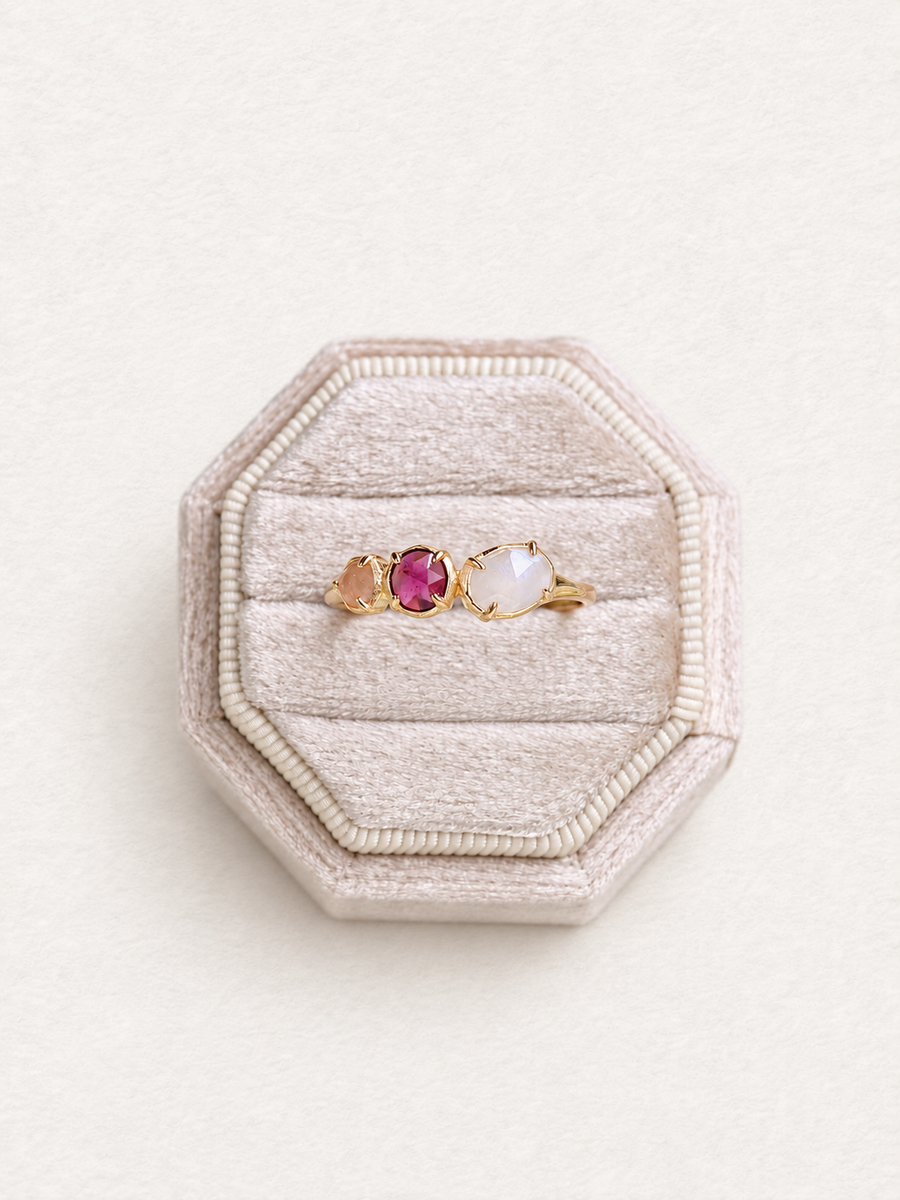 Bonbon Moonlight Gemstone Ring