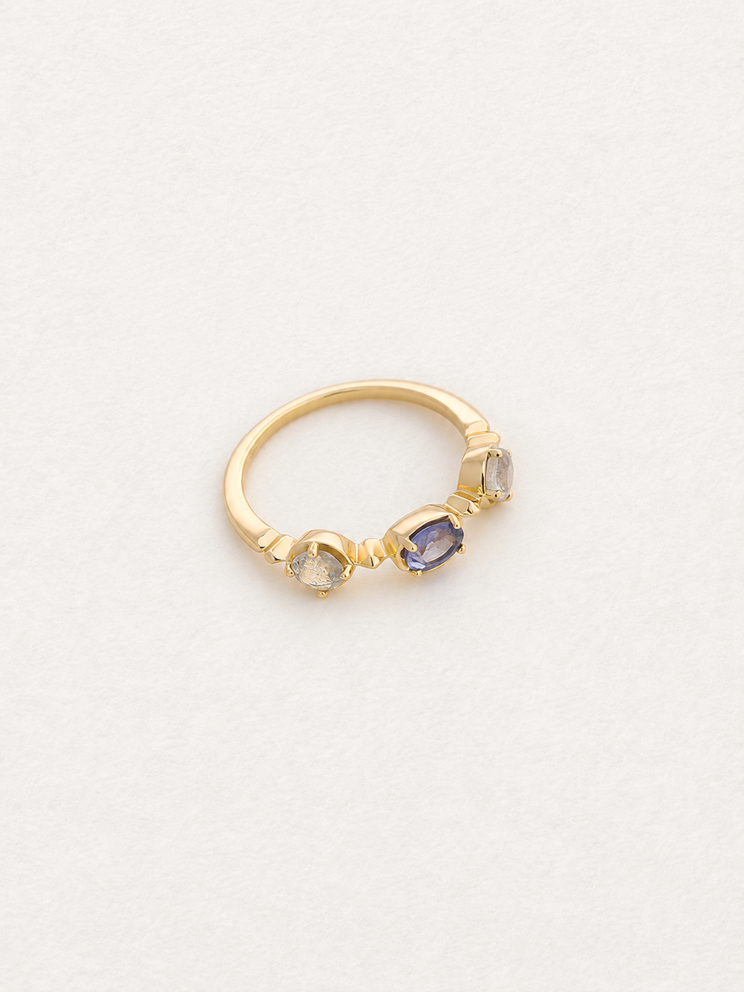 Bonbon – Bague en labradorite