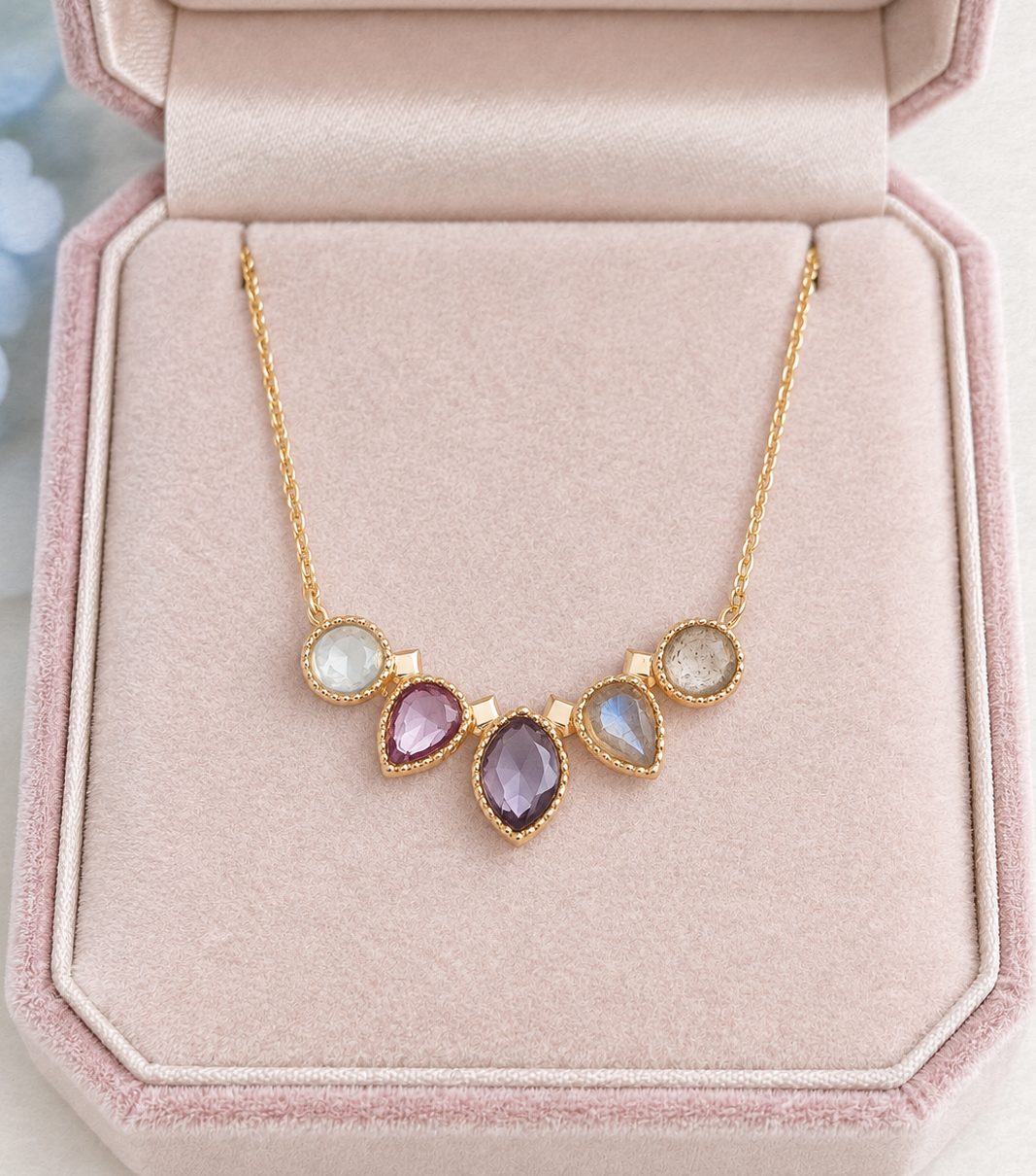 Bonbon – Collier multigemmes