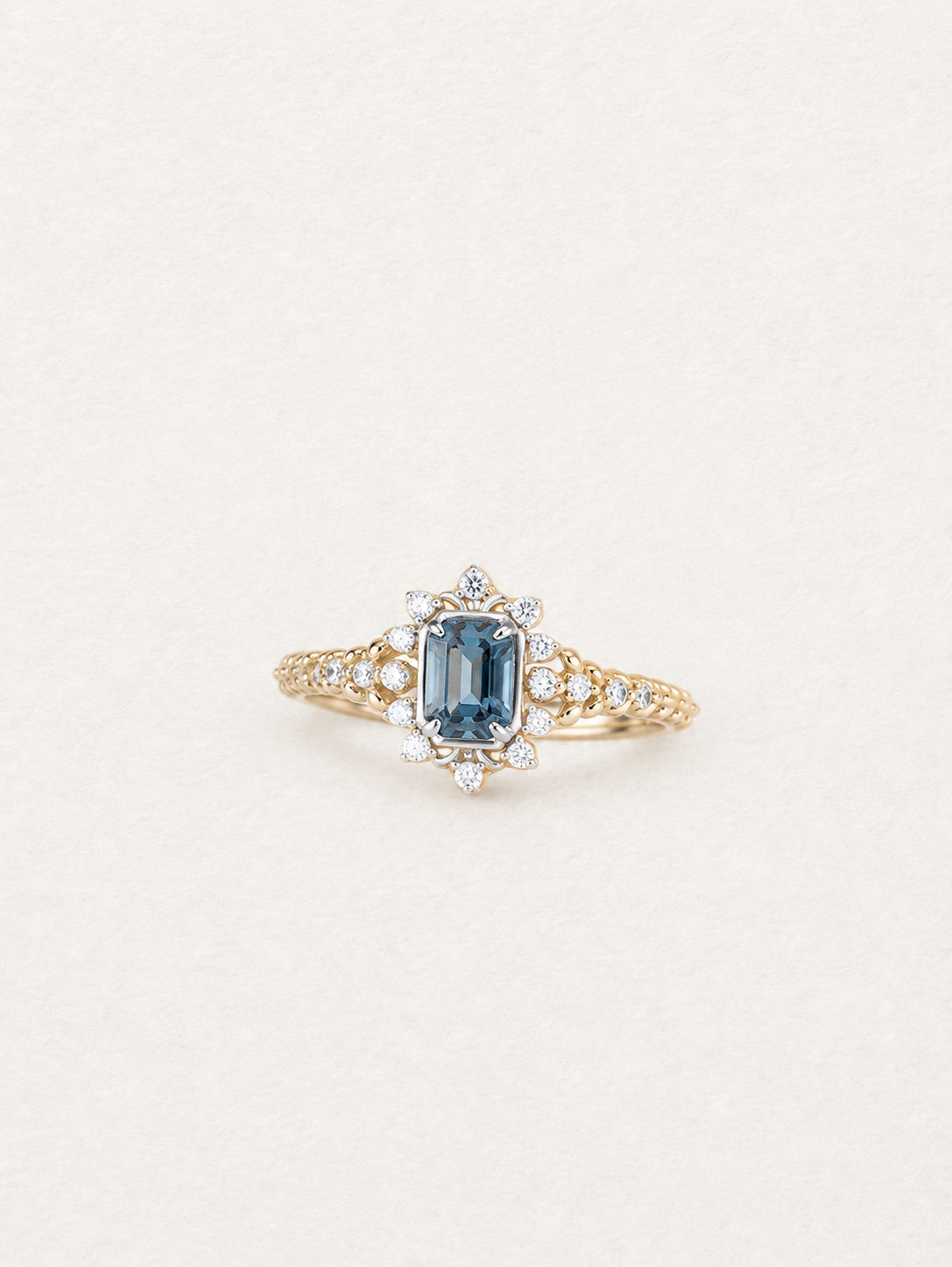 London Blue Topaz Ring Christmas Limited Edition