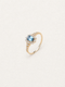 London Blue Topaz Ring Christmas Limited Edition