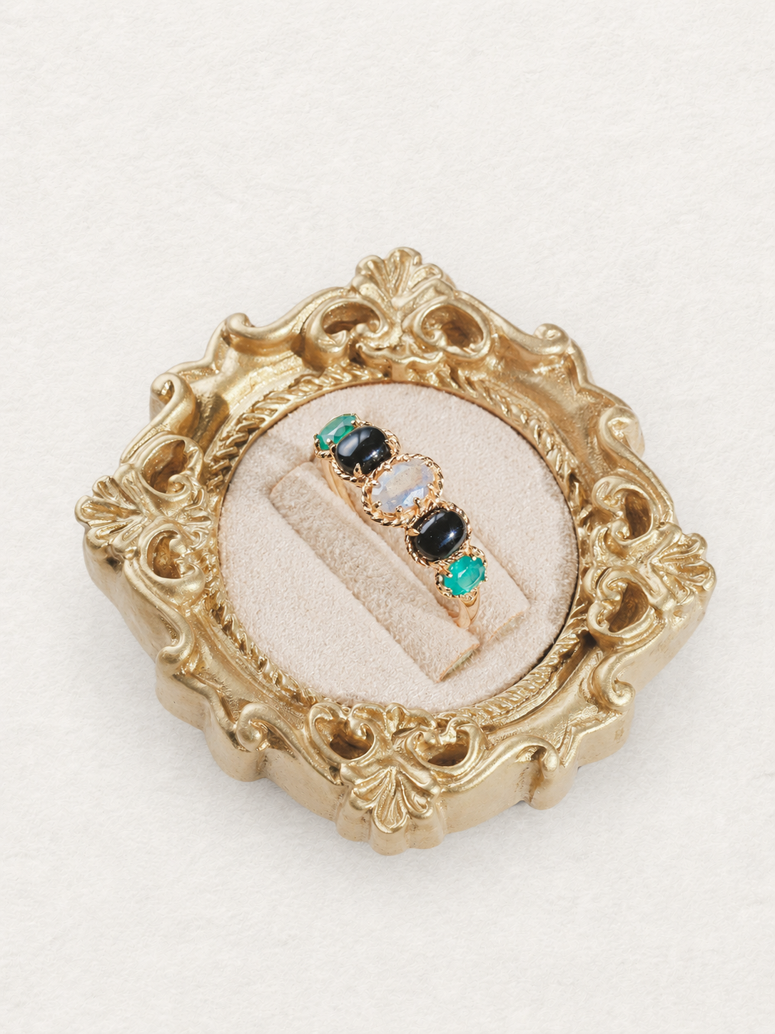 Bonbon – Bague en agate, édition limitée de Noël