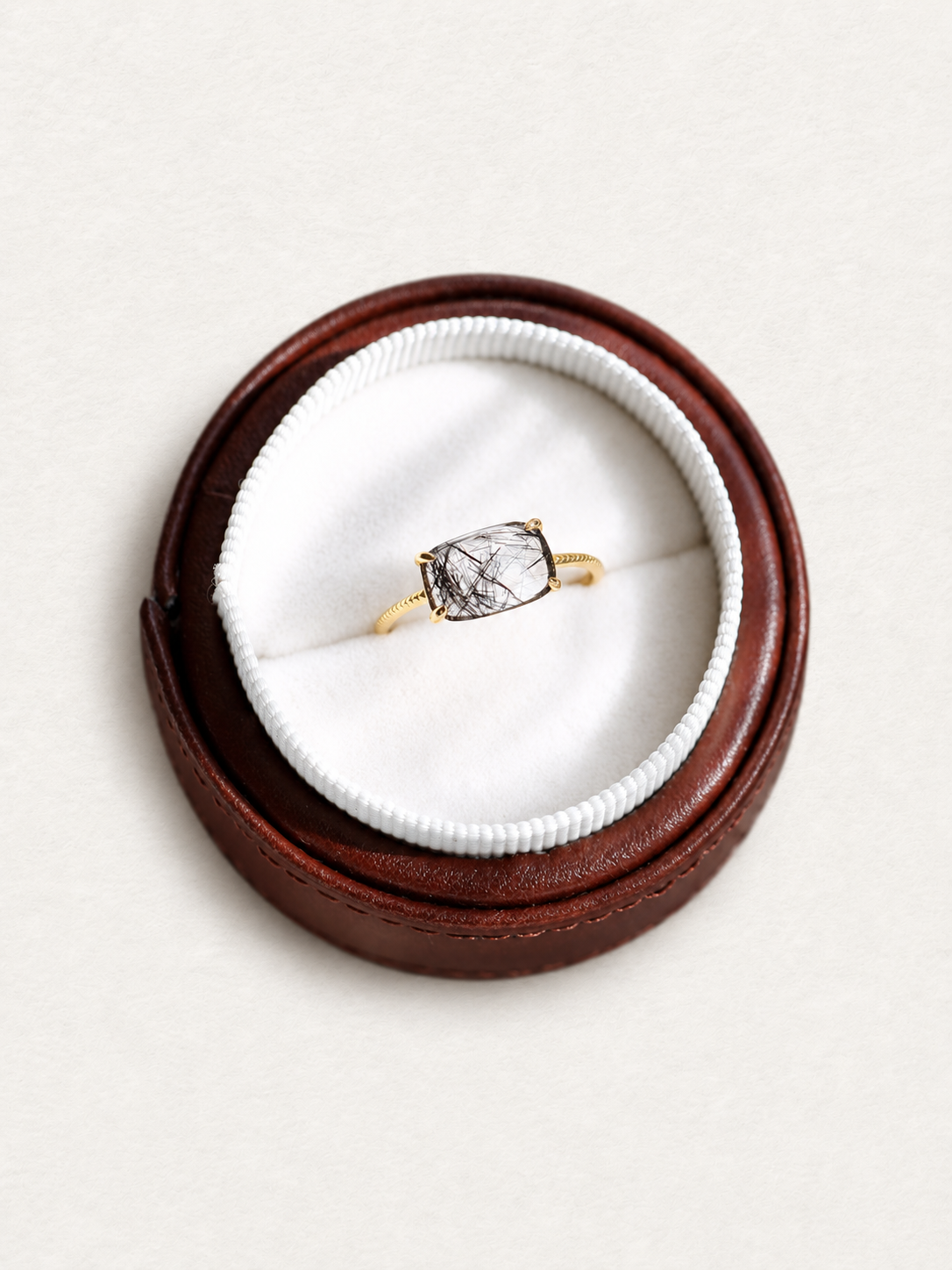 Bonbon Rutilated Quartz Ring Christmas Limited Edition