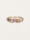 Bonbon Triangle-Cut Multi-Gemstone Ring
