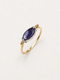 Reversible Iolite Ring