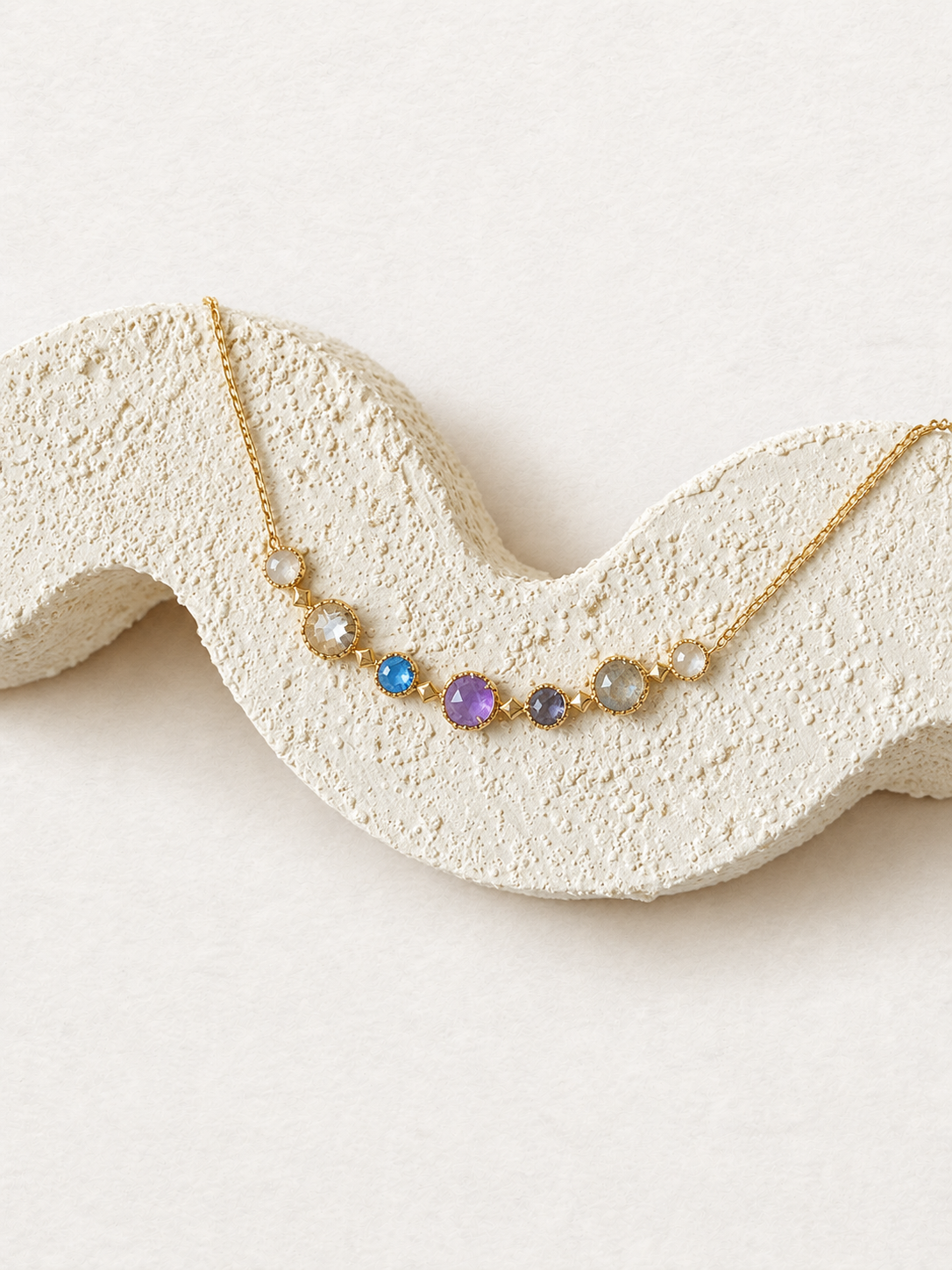 Bonbon Five-Gemstone Necklace