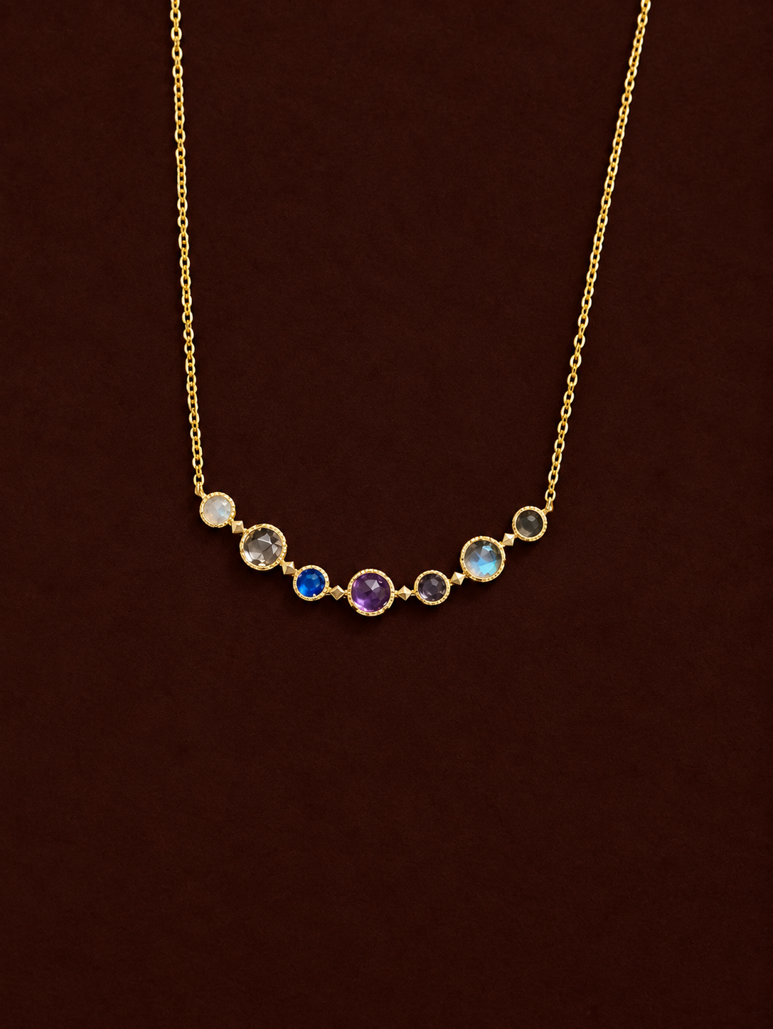 Bonbon Five-Gemstone Necklace