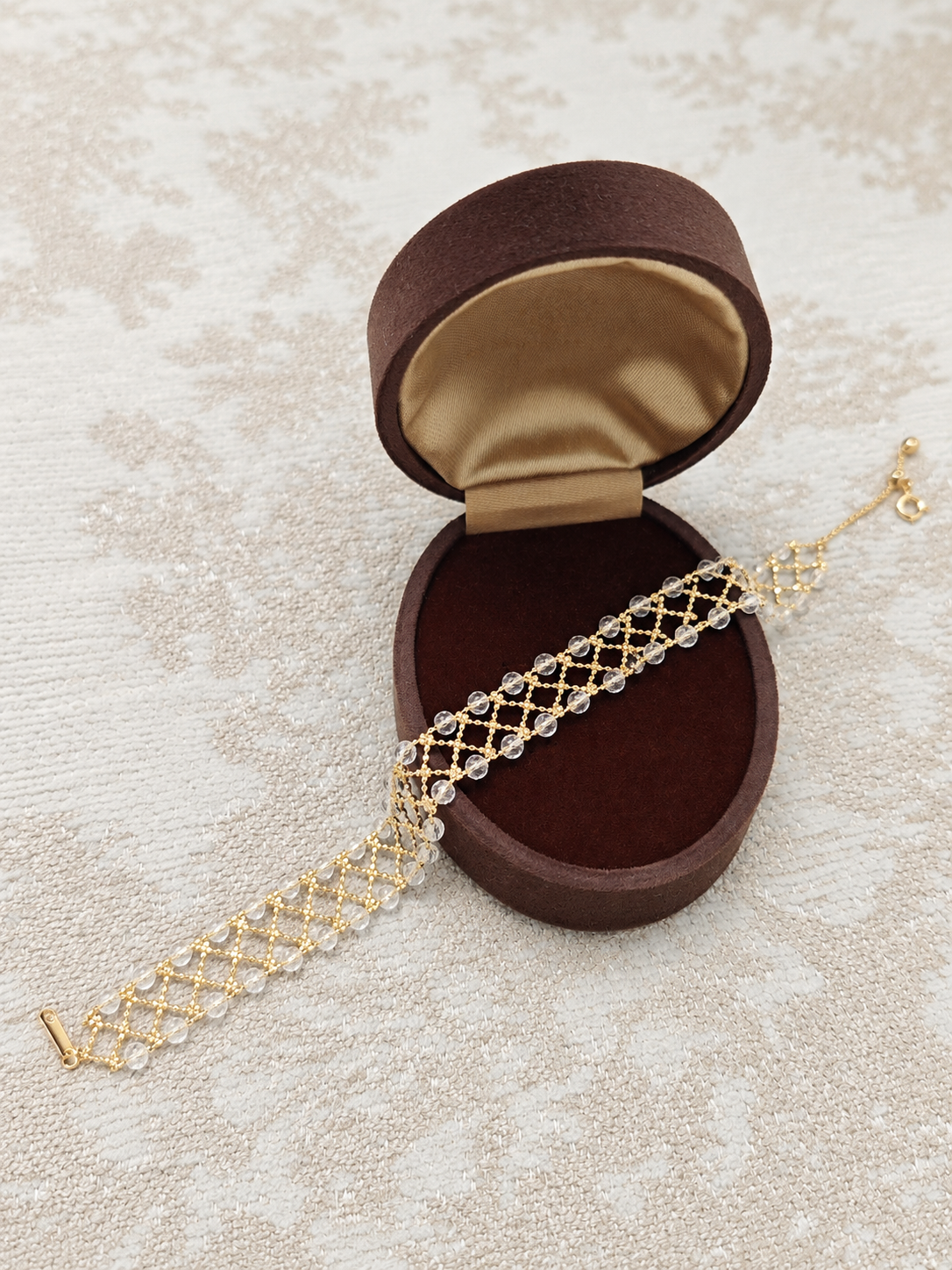Lace White Zircon Bracelet