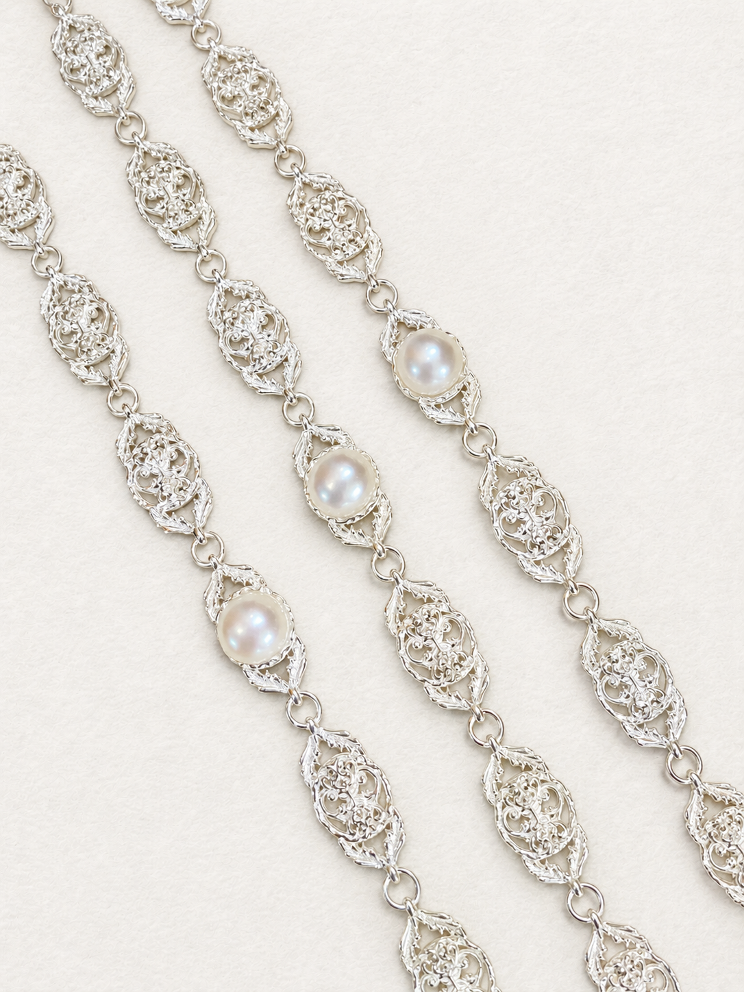 Lace Pearl Bracelet