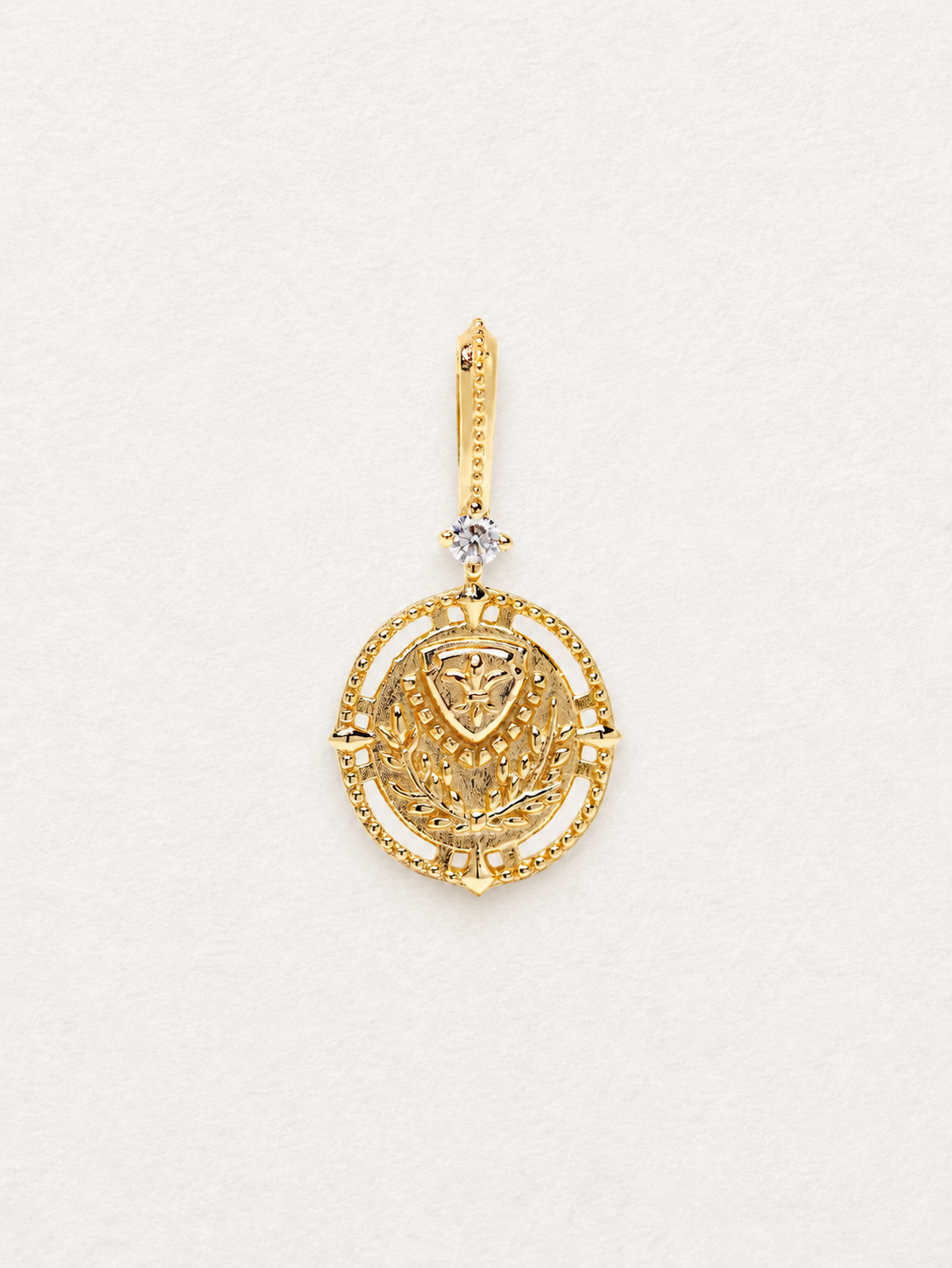 Reversible Medallion Pendant