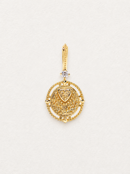Pendentif médaillon réversible