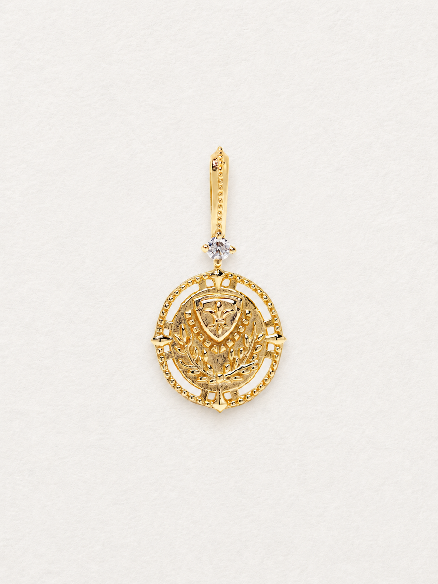 Reversible Medallion Pendant