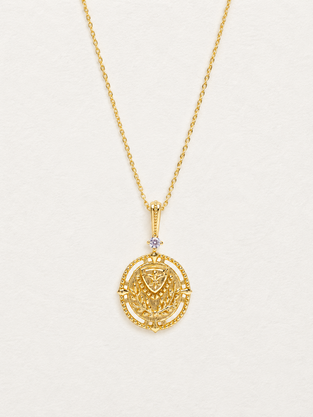 Reversible Medallion Pendant