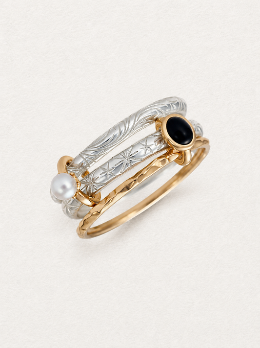 Interlocking Trio – Bague à trois anneaux entrelacés